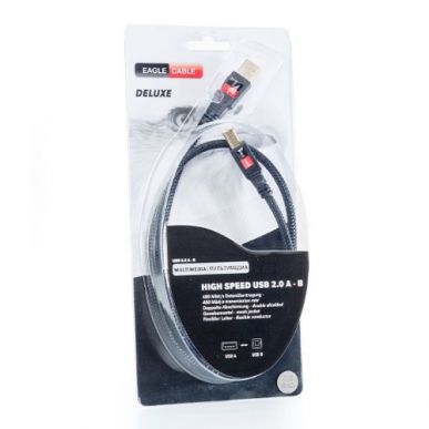 Кабель USB Eagle Cable Deluxe USB A-B 0,8 м